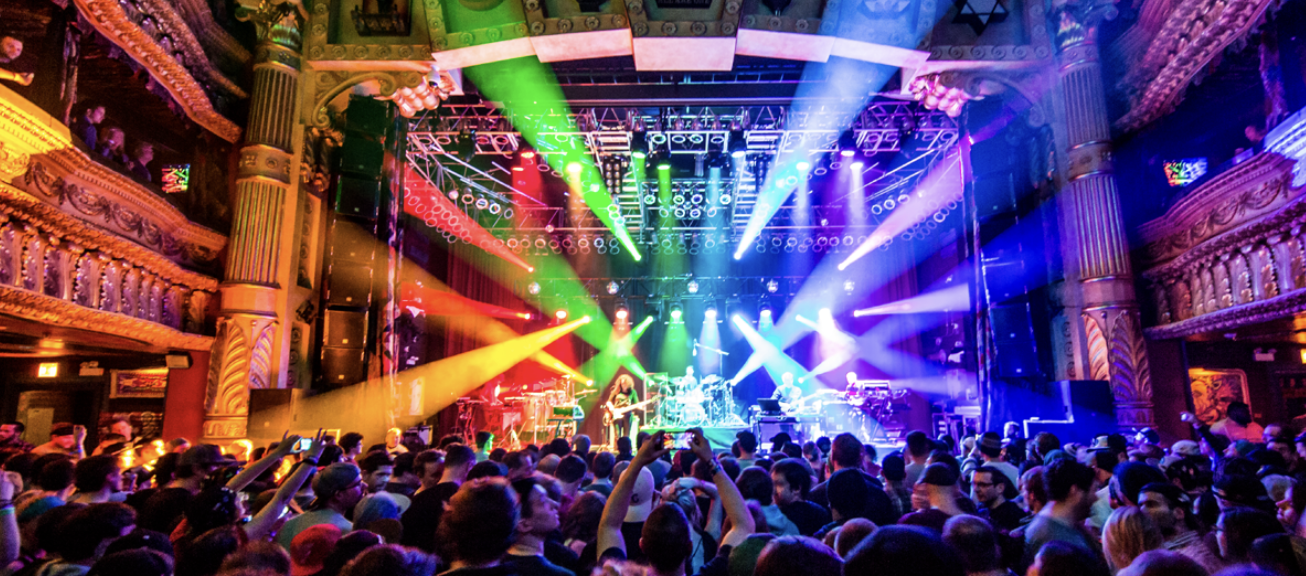 Live music performance at House of Blues